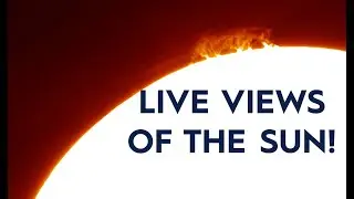 LIVE NOW: CLOSE UP VIEWS OF THE SUN 8th September