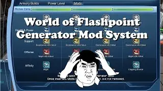 DCUO: Модификация генератора Flashpoint