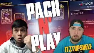PACK AND PLAY VS ITZTOPSHELF | AMAZING GOLD PULL! | MLB THE SHOW 17 DIAMOND DYNASTY