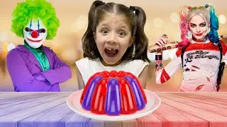 ★ FIZEMOS GELATINA DA ARLEQUINA ★