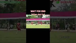 Raftaar Shot Goal ⚽.#football #raftaar #goals #viralshort #shots #viralvideo #shortviral #short
