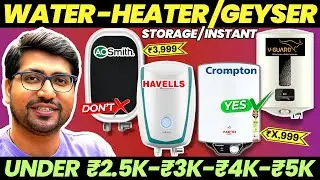 [TOP 3]🔥Best Geyser in 2026🔥Best Geyser Under ₹5000🔥Best Geyser for 4 Member Family