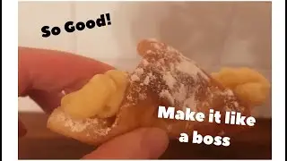 CLASSIC ITALIAN CANNOLI WITH VANILLA CUSTARD!!!