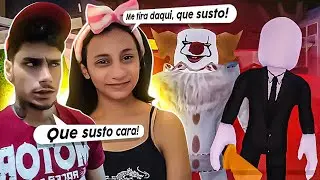 TROLLEI MINHA MÃE E MINHA IRMÃ JUNTO COM MEUS INSCRITOS E FIZEMOS ELAS PASSAR MAL NO ROBLOX! KKK 😭