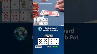 Will My Hand SURVIVE In Double Board Omaha Poker?