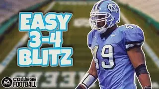 This Blitz In College Football 25 Is EASY To Setup!!! Get Instant Pressure