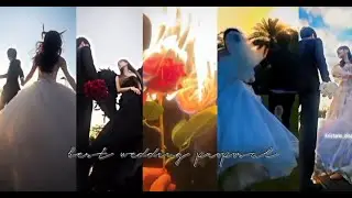 best wedding proposal transformation.cute couple transformation