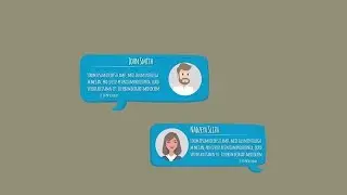 Hand Drawn Text Messages Premiere Pro Templates