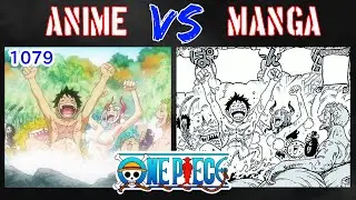 Anime VS Manga | ワンピース - One Piece Episode 1079