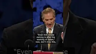 Satan's Signs and Wonders - Dr. Adrian Rogers