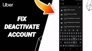 How To Fix Deactivate Account On Uber App 2024