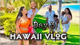 WE HAD A FAMILY PHOTO SHOOT & swam at the Ko'olina kids lagoon!!