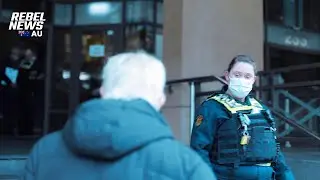 Police REGRET messing with this anti-lockdown leader