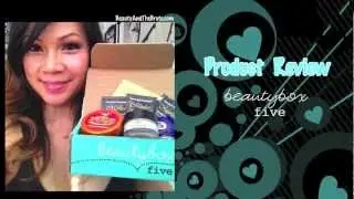 Beauty Box 5 Subscription Box Review