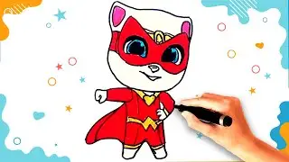 Рисуем ТОМ СУПЕР ГЕГОЙ | Рисуем и играем | How draw GAME TOM