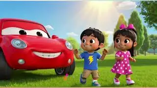Car Adventure Rhymes 🚗 | Kids Songs | Fun Learning Video