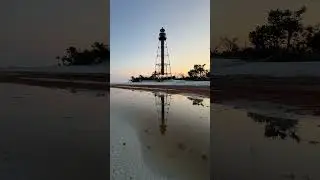 Sanibel&rsquo;s Lighthouse Aug. 7th. 3 days after tropical storm Debby passed in the gulf. ￼