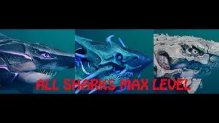 Maneater (2020) - ALL Sharks MAX LEVEL