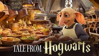 Day In The Life of a HOUSE ELF at Hogwarts | Harry Potter Stories To Sleep To | ASMR Ambient Rain