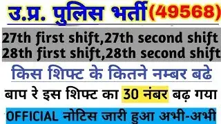UP POLICE 49568 RESULT घोषित | UP POLICE NORMALIZETION MARKS | UPP 2018 49568 RESULT