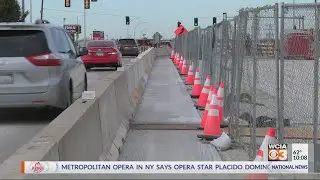 Temporary sidewalk