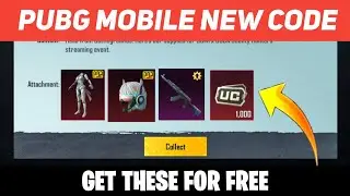 PUBG MOBILE NEW REDEEM CODE TODAY || PUBG WORKING REDEEM CODE