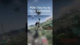 POV: You try to fly in Battlefield 2042
