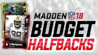 MADDEN 18 ULTIMATE TEAM BUDGET SQUAD: How to Get THE BEST HBs on a 10k BUDGET in MUT 18!