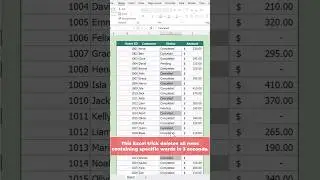 🗑 Delete rows in Excel that contain a word &mdash; instantly!