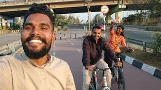 Office bunk karke bhag gaye hum 🚲😂