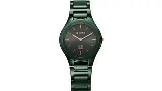 Titan Edge Ceramic - The Slimmest Ceramic watch In The Universe 