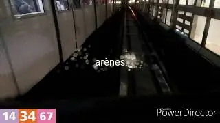 M&eacute;tro Toulouse ligne A Ar&egrave;nes &agrave; basso Cambo