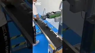 High-Speed Date Coding with Flying Laser Marking Machine! #lasermarking #lasermachine