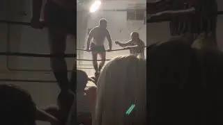 Casey Kage in action of Champion ship wrestling!