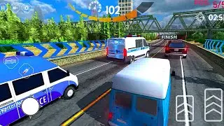 Police Van Games- Real Police Van Chasing Car Driving 2021 - GameplaysReady to Race Police Van Game
