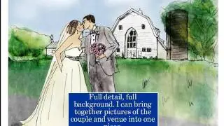 Custom Wedding Portraits