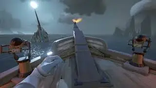 Raiding a shipwreck in sea of thieves (part 2)￼
