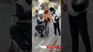 feeding disabled person 🙏💯#kindness #humanity #help #shortsviral #shortvideo #shortsfeed #short