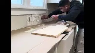 ❤️Backsplash Subway #tile #kitchenremodel 