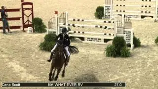 1176 KM WHAT EVER RV Dana Scott, Class 225 Randolph College USEF Individual Championship Phase #3