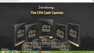 CPA Cash Cannon Review and BONUS