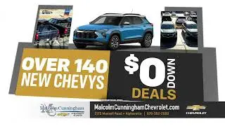 Malcolm Cunningham Chevrolet Northpoint - Over 140 New Chevys - Blazer - Trailblazer