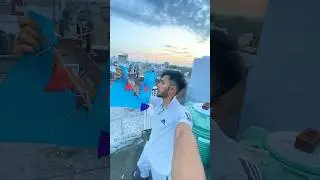 Fati patang🪁loot li mene aaj toh tanki wali chhat se😂 #kite #patang #kiteflying #shorts