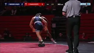 165 LBS: #1 Vincenzo Joseph (Penn State) vs. #5 Isaiah White (Nebraska) | 2020 B1G Wrestling