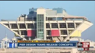 Pier design teams release concepts