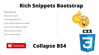 How to make Google Rich Snippets with drop down collapse