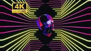 3D Skull Metaverse Media Effect