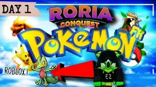 DAY 1 | ROBLOX POKEMON RORIAN CONQUEST ADVENTURE #roblox 
