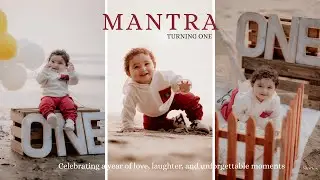 Pre Birthday Shoot For Baby Boy Mantra I 1st Birthday Shoot I Stories by Himanshu I