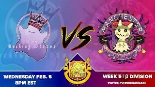 ABL PRIMETIME - Week 5 | DASHING DITTOS vs MANCHESTER MIMIKYUS| ft. CurseShaka & PerkHaze